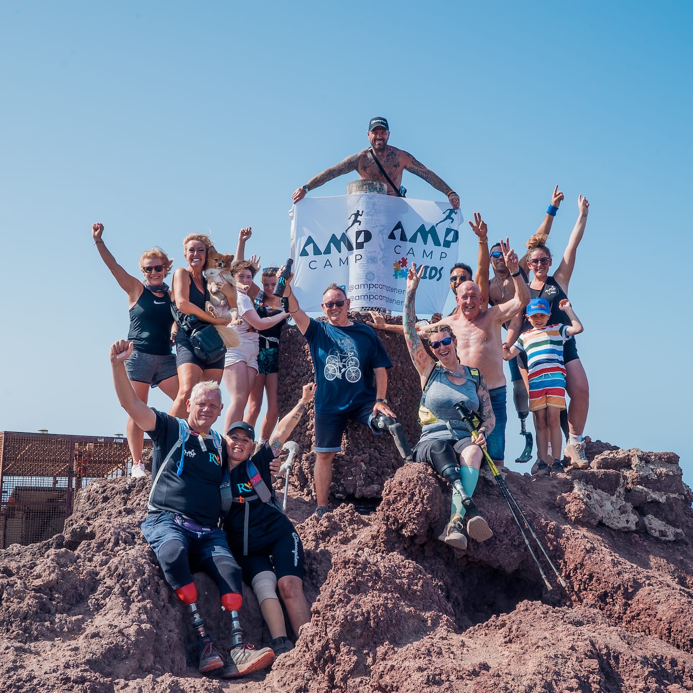 AMP Camp, all inclusive fitness boot camp Tenerife Spain